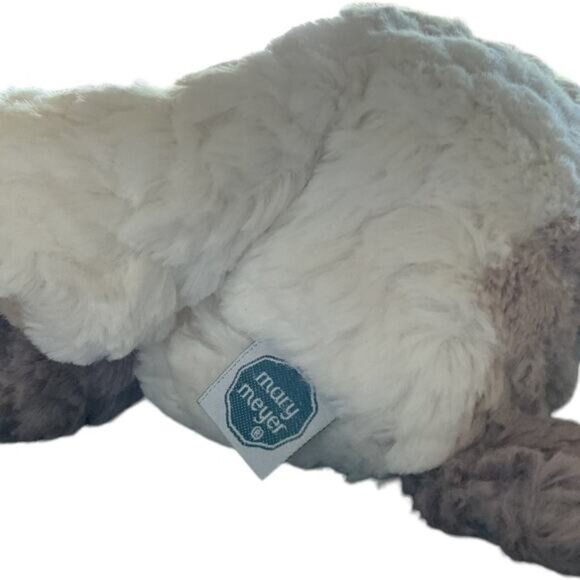 Mary Meyer Stuffed Dog Plush Toy 12" Brown & White - Picture 2 of 4